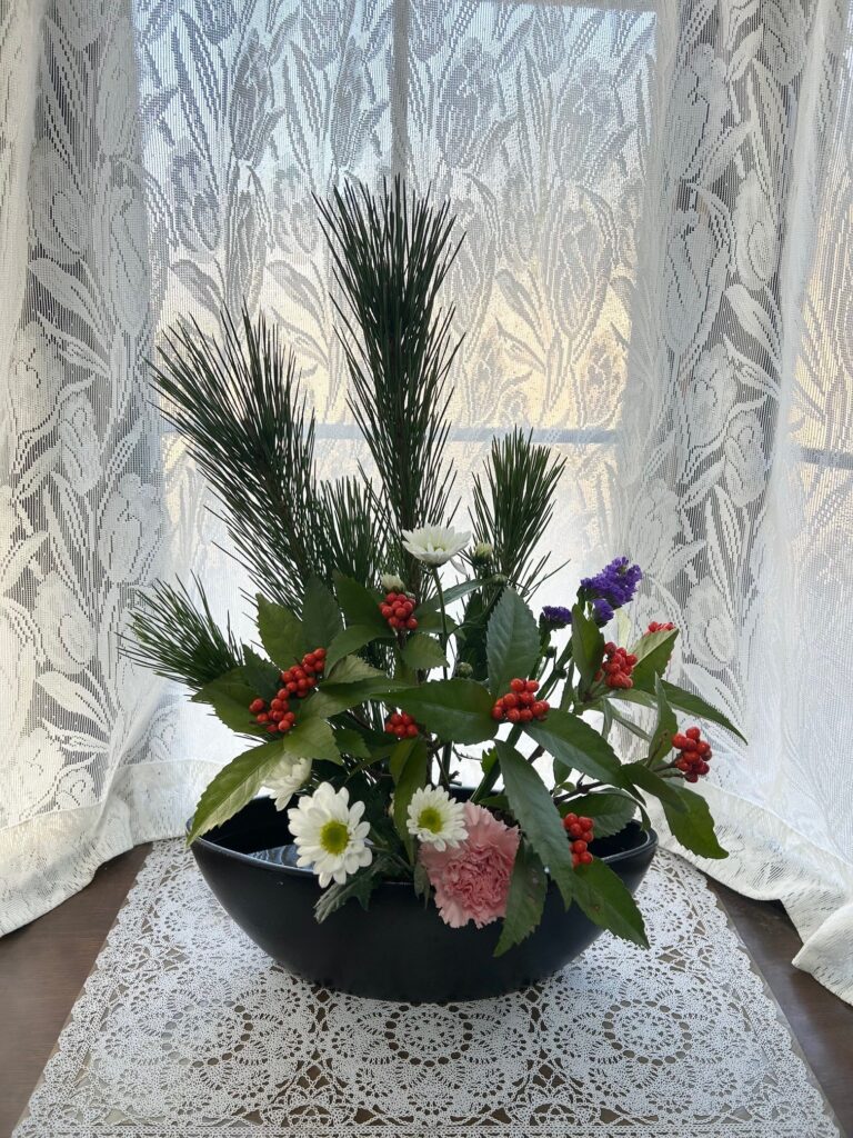 松・千両　アレンジ